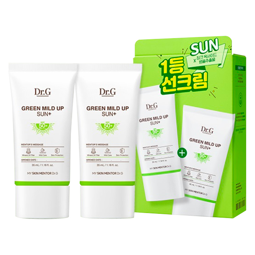 닥터지 그린 마일드 업 선 플러스 SPF50+ PA++++, 35ml, 2개 18,170원