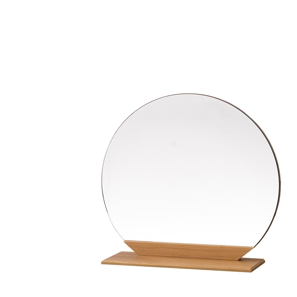 우드웰 스탠드형 원형 탁상거울 600 x 600 46,600원