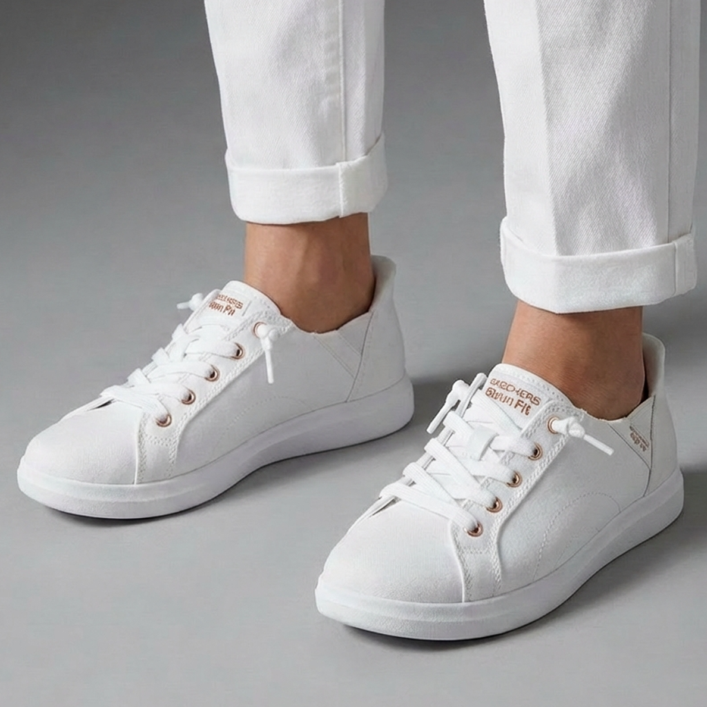 스케쳐스 여성 밥스 스위프트 핏 스니커즈 + 양말증정 67,980원