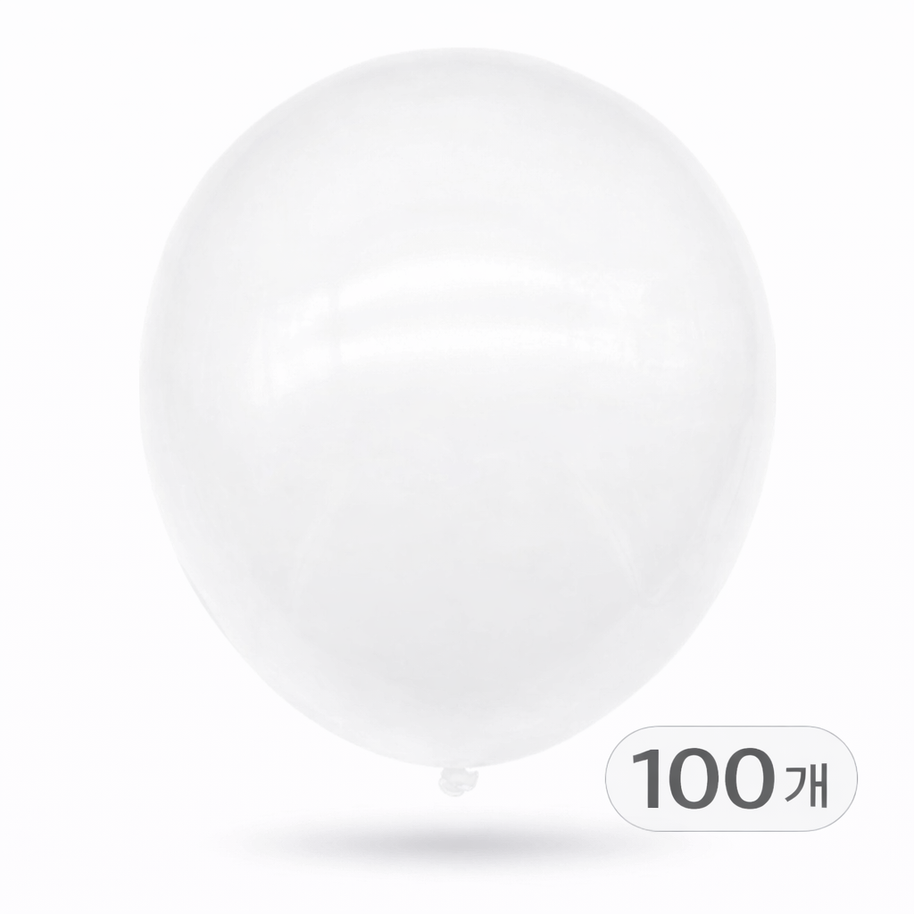 브로키 라텍스풍선 12인치 100p 9컬러 풍선용품 파티소품 4,360원