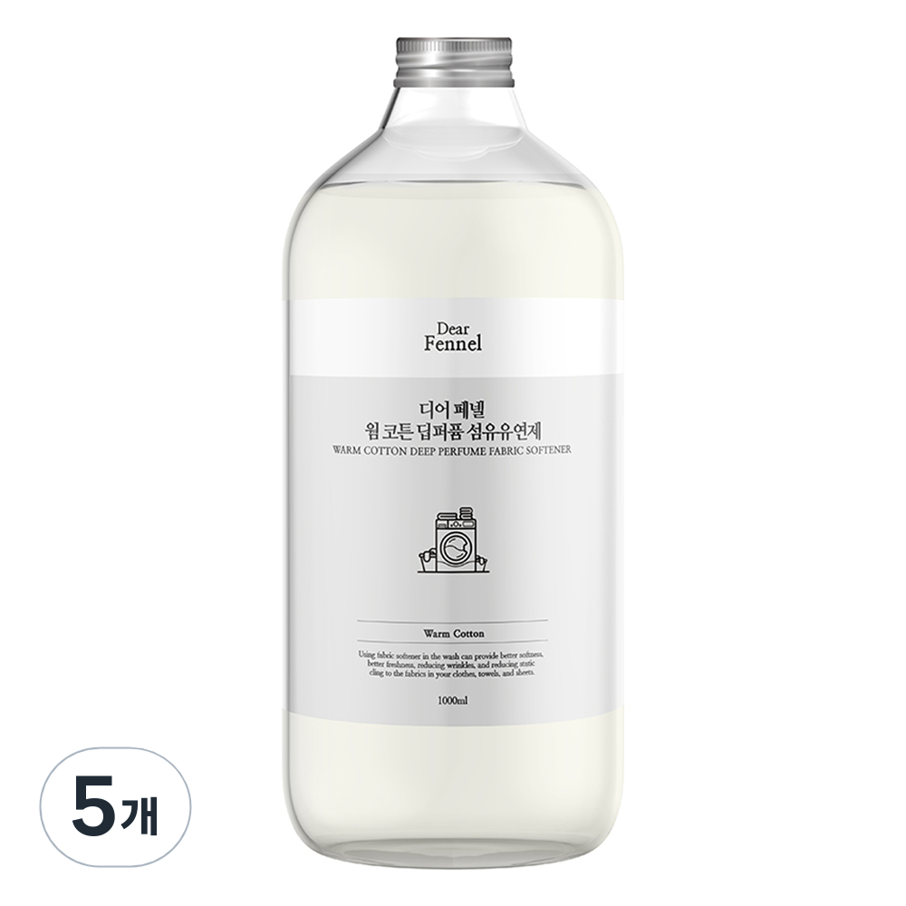 디어페넬 딥퍼퓸 섬유유연제 웜코튼 본품 34,900원