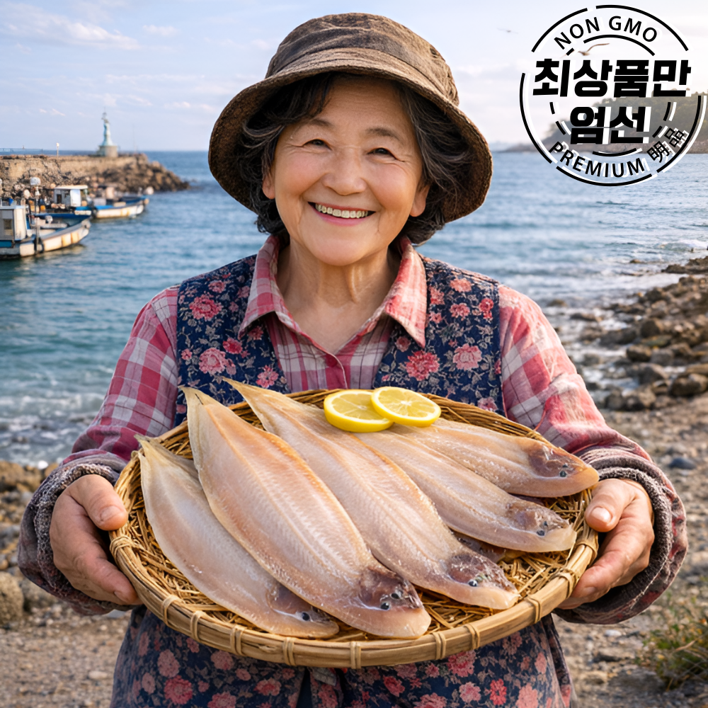 [제철수산] 군산 명품 반건조 손질 박대, 1세트, 5미(소) 15,800원