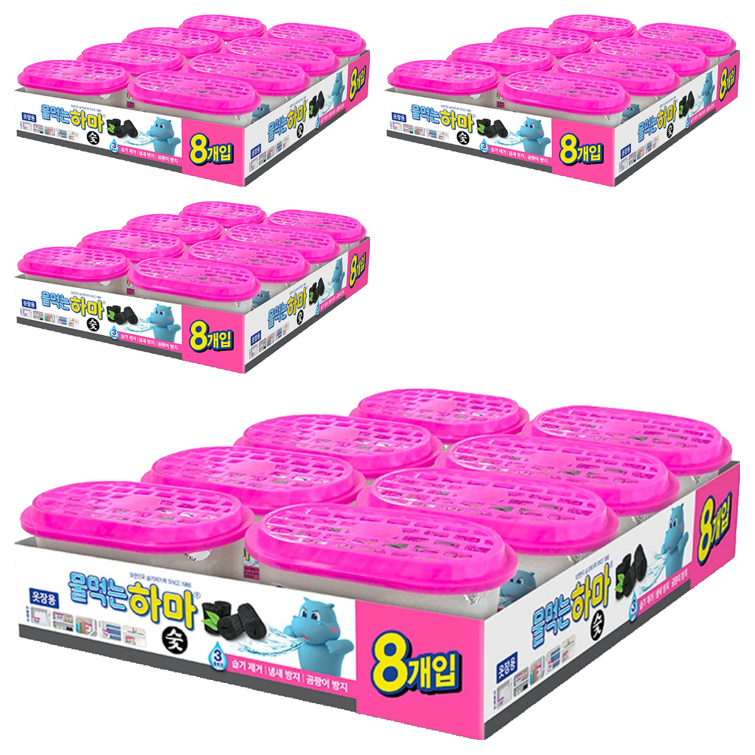 물먹는하마 참숯 제습제 본품 44,500원