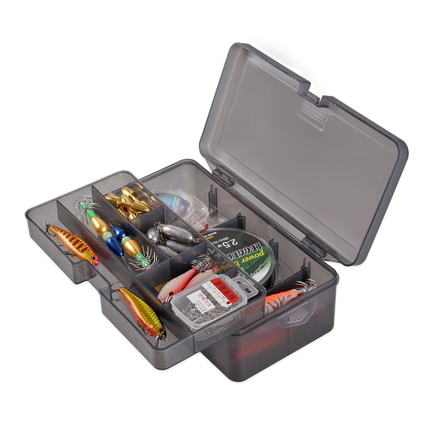 MTF 소형 2단 다용도 태클박스 채비 소품 케이스 ZY-14 4,220원