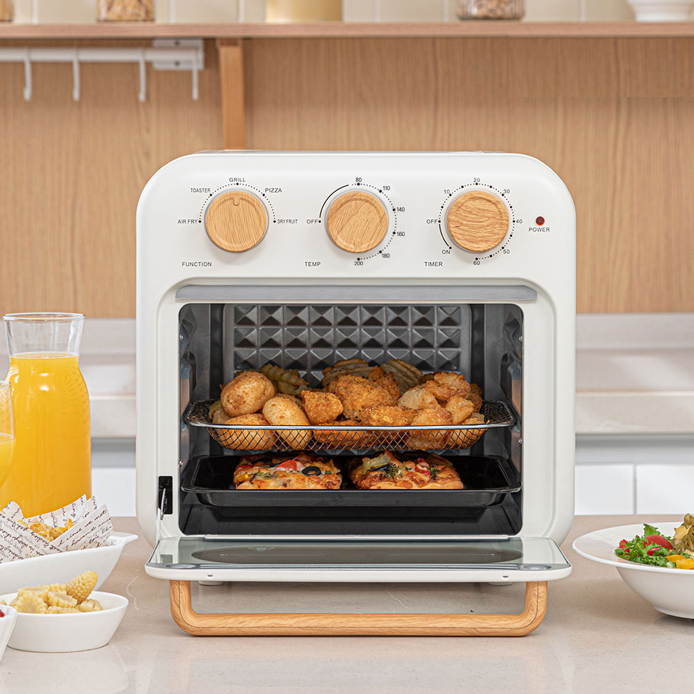 대용량 컨벡션 에어프라이어 오븐형 18L 레트로 다이얼 스텐바스켓 내부확인도어 식품건조 냉동음식 69,000원