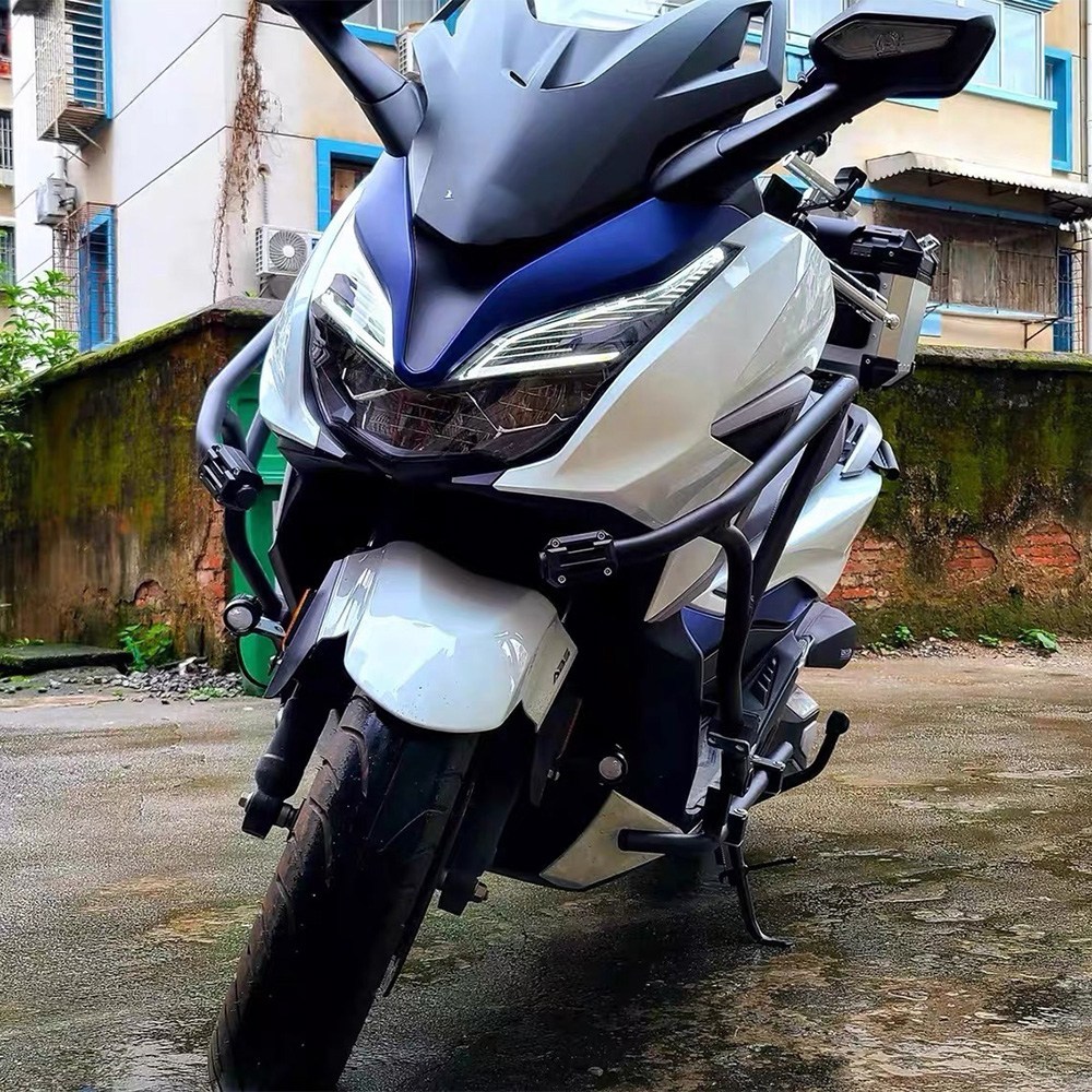 오더봇 혼다 포르자 350 프론트 사이드 범퍼 가드 쿵 방지 튜닝 신형 FORZA 모든 연식 B, 1세트, 18~23년식(구형) 128,800원