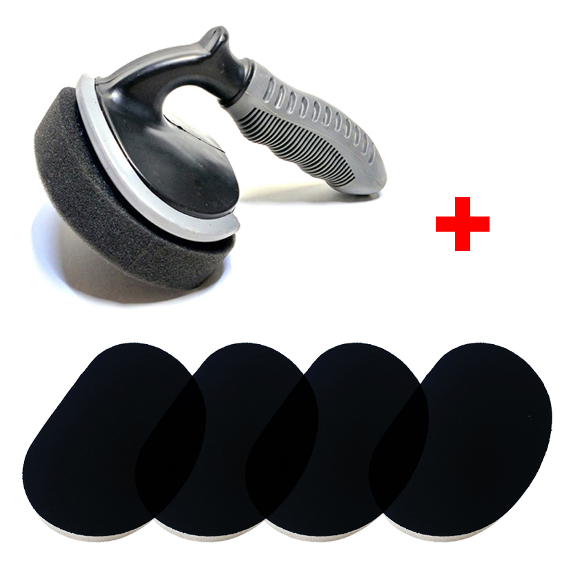 드라이뷰 차량용 타이어 스펀지 손잡이 세차 어플리케이터+리필패드 세트 9,900원