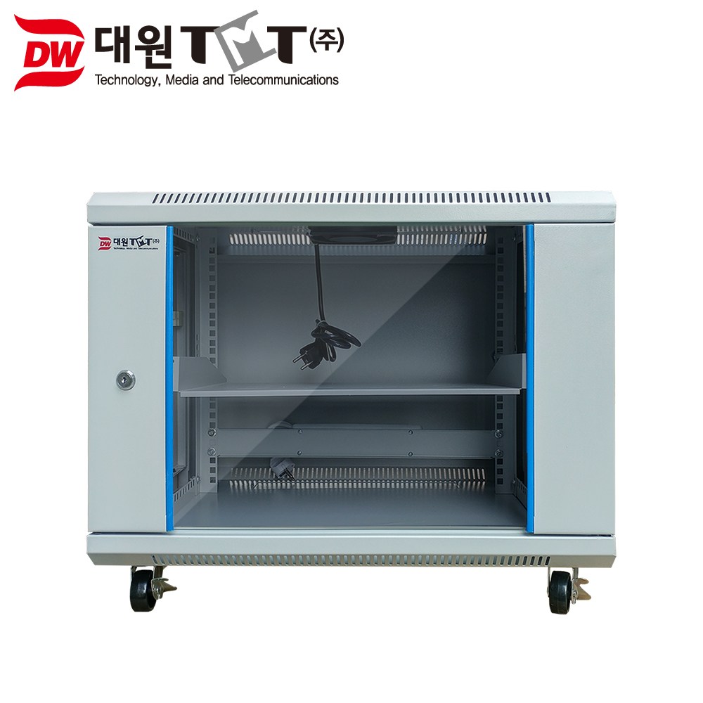 대원TMT DW-H500 허브랙 그레이 9U 통신랙, 1개 130,000원