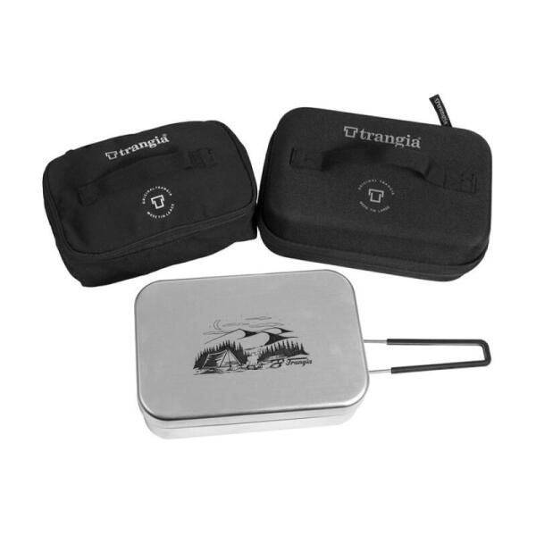 트란지아 100주년 기념 캠핑 여행용 사각반합 라지 손잡이 접이식 반합 57,610원