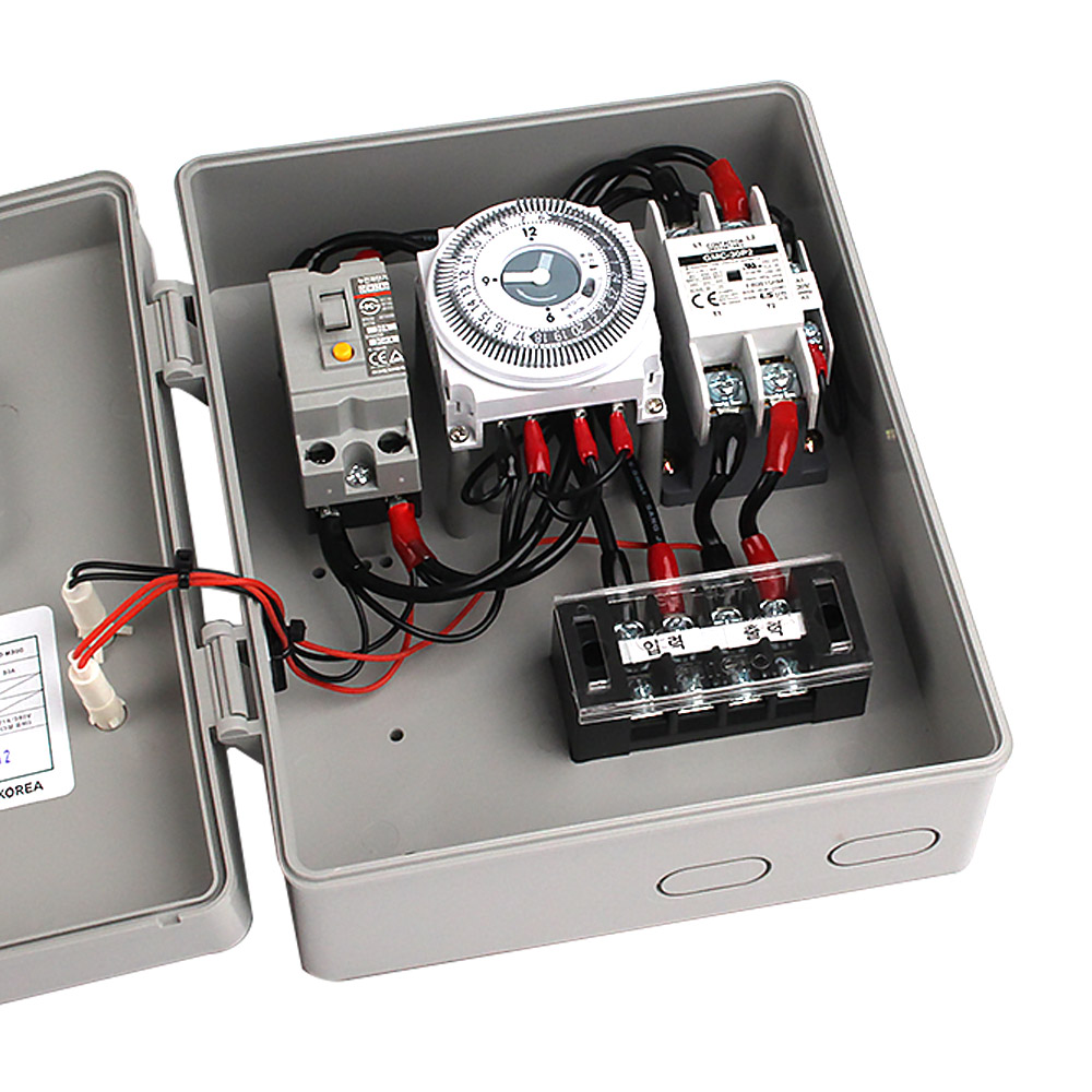 서준전기 SJP-H30C 타임 스위치 아날로그 타이머 콘센트 대용량 AC 3급 전류 M/C접점, 1개 73,700원