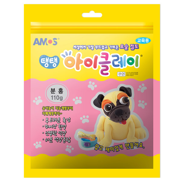 아모스 탱탱 아이클레이 파우치 110g 3,900원