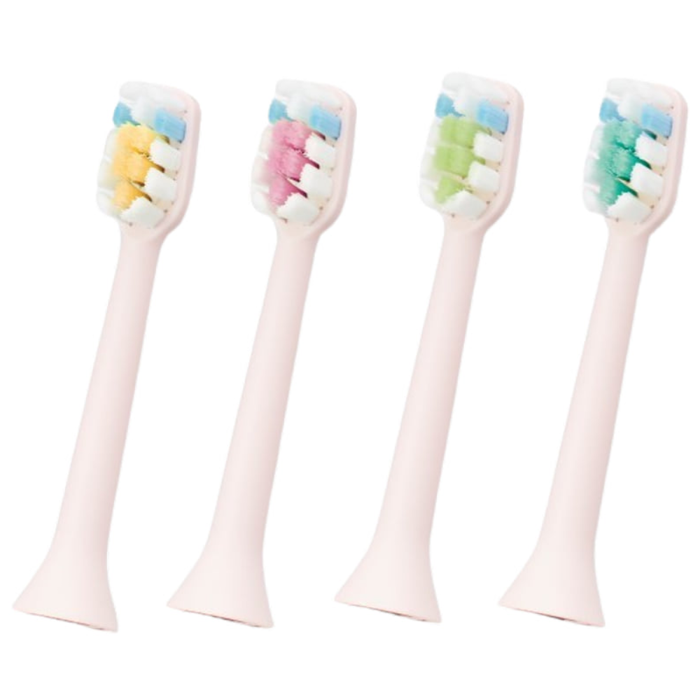 아쿠아픽 음파전동칫솔 AQ-102 칫솔모 (4개입), 핑크, 1개 15,200원