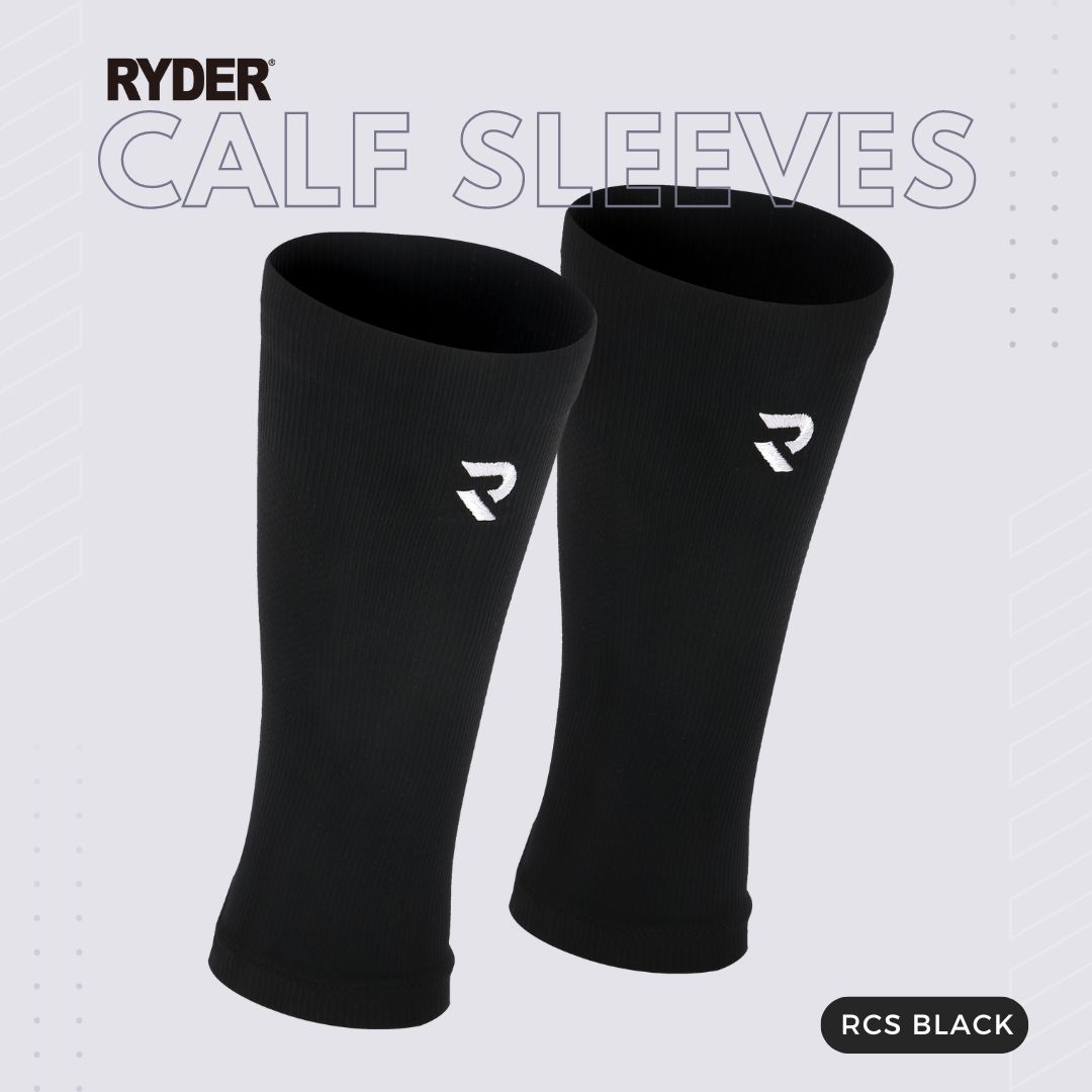 라이더 RYDER RCS-2 BK 블랙 카프 슬리브 종아리 보호대 배드민턴 탁구 스쿼시, 블랙, 1개 29,990원