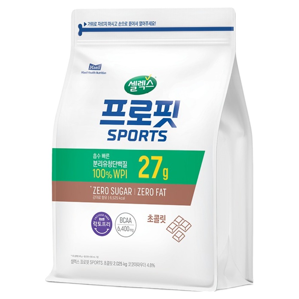 셀렉스 프로핏 스포츠 초콜릿 파우더, 2.025kg, 1개 97,900원