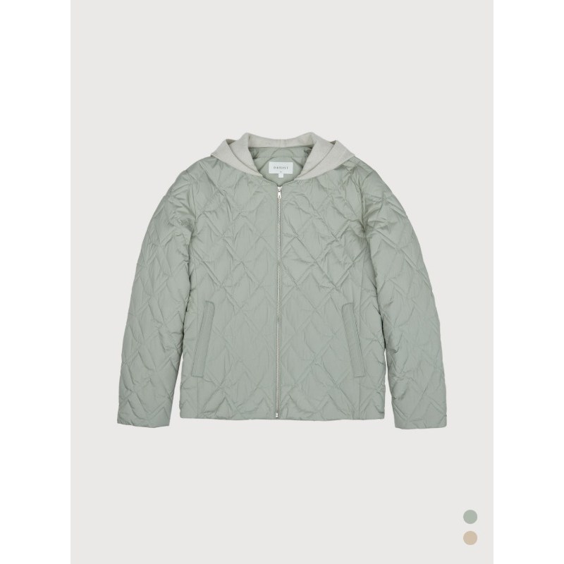 웰메이드 인디안 데일리스트 니트후드 퀄팅다운 MDEKD5SC311 147,000원