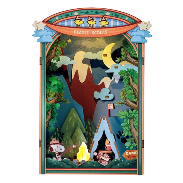 핸즈크라프트X피너츠 정품 라이선스 diy 북눅 북엔드 미니어처 스누피 비글 스카우트, 1개 54,000원