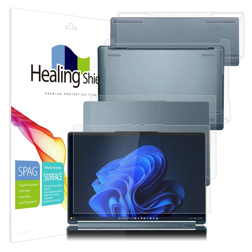 힐링쉴드 레노버 요가북 9i 14 Gen10 슈페리어 저반사 액정보호필름1매 외부3종 56,520원