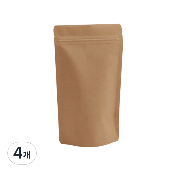 지퍼스탠드 양면 크라프트 지퍼백 41,360원