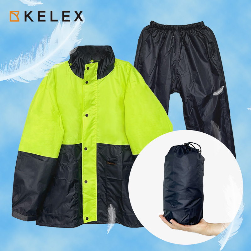 켈렉스 경량 고급 우의 우비 남성 남자 상하 세트 바이크 배달 택배 라이딩 낚시 등산 작업용 비옷 32,000원