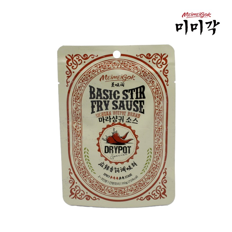 미미각 마라샹궈 소스 마라맛 볶음소스, 3개, 110g, 현재가 8,250원