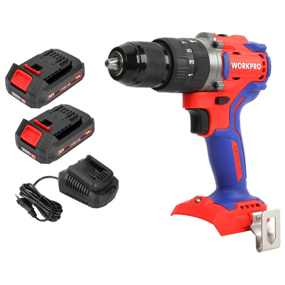 워크프로 20V 충전 함마드릴 세트 2.0Ah WP390007, 1세트 160,000원