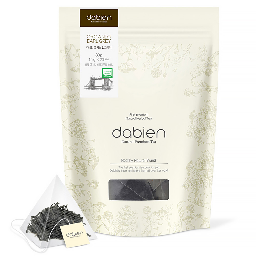 다비앙 유기농 얼그레이 티백, 1.5g, 20개입, 1개 8,800원