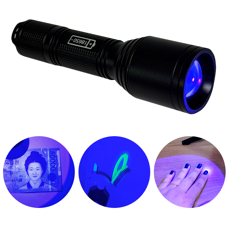 모이스 UV랜턴 줌기능 직충전식 자외선랜턴  고광량 선명한탐지 395nm UV램프 배변 젤네일 경화  축광 형광증백제 29,000원