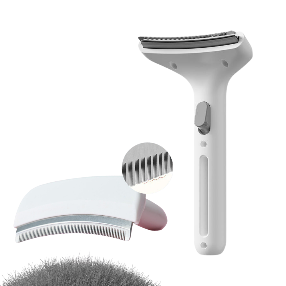 소소룸 반려동물 저자극 원터치 브러쉬 강아지 고양이 엉킨털 죽은털 제거 10,900원