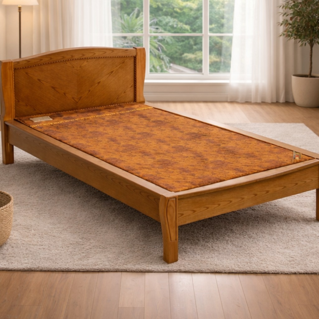 기채움의료기 GSS001 슈퍼싱글 싱글가격 황토볼 흙침대 맥반석 한정판매, 맥반석 보료(홍) 349,000원