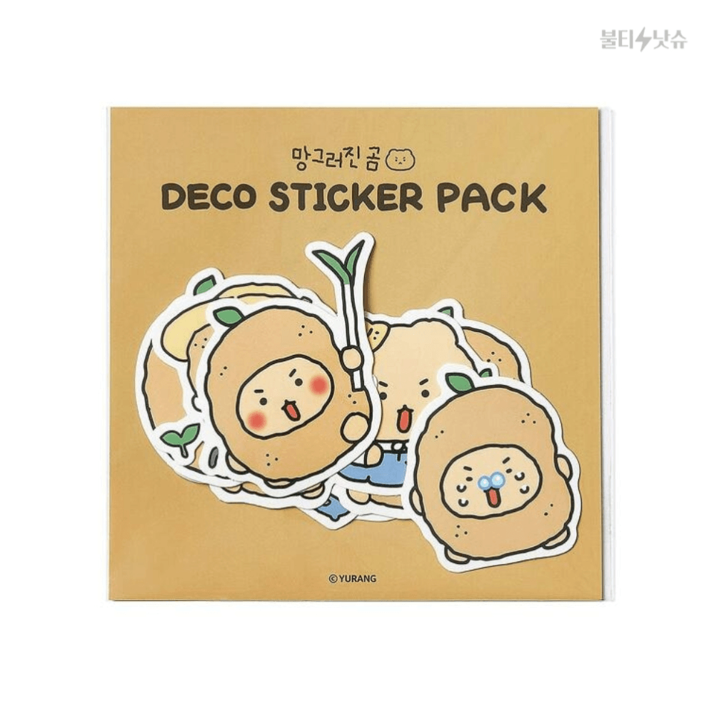 망그러진곰 감자 망곰이 데코스티커 팩 굿즈 10P 9,450원