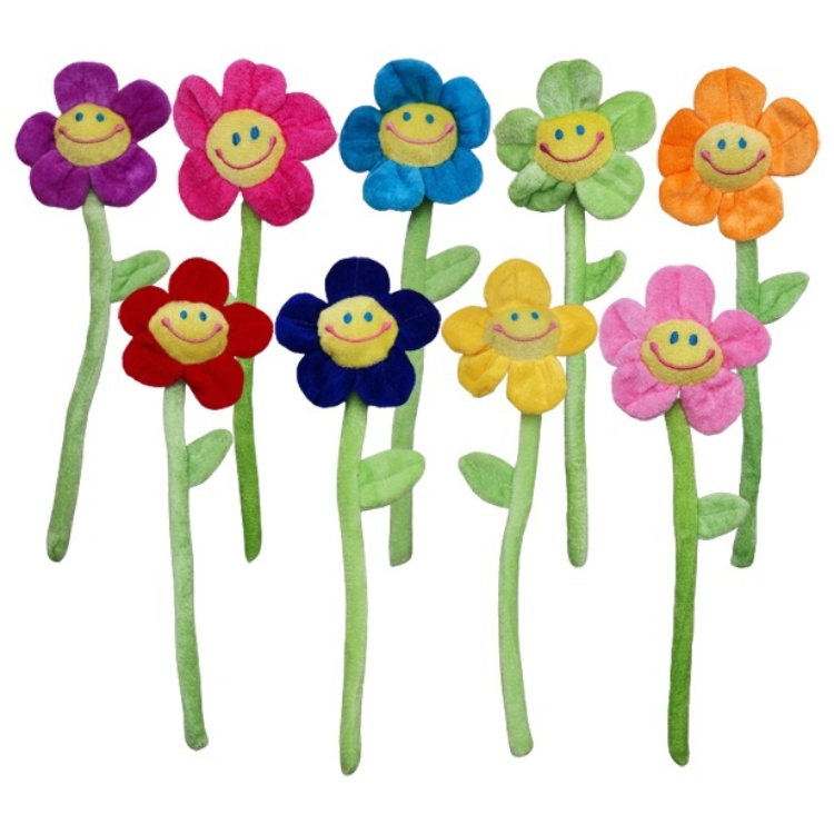 시우리빙 스마일 플라워 철사 봉제인형 9p 세트 12,000원