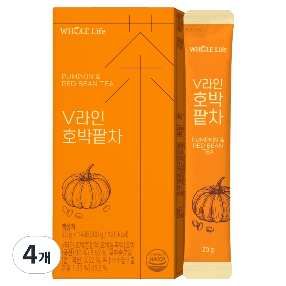 홀라이프 V라인 호박팥차, 20g, 4개, 14개입 36,900원