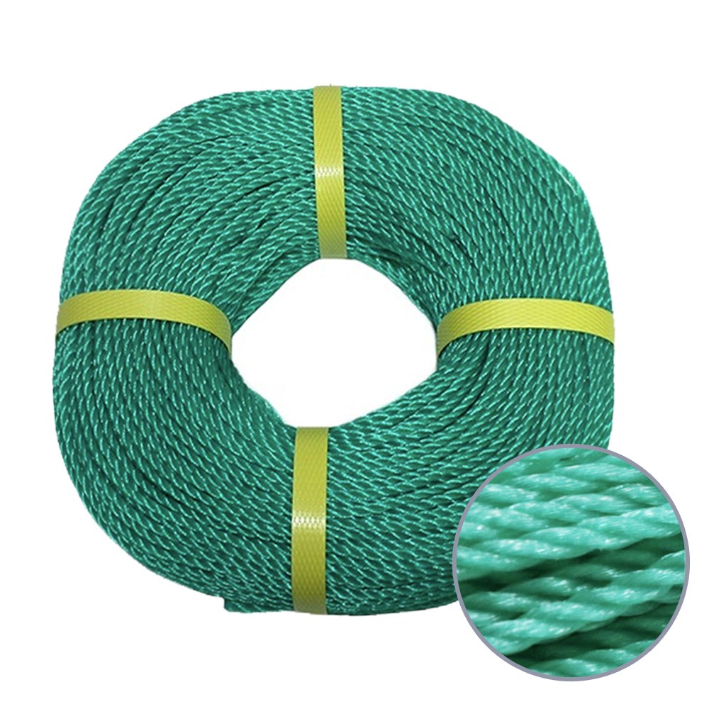 신우 국산 PE로프 8mm x 150M 산업용 빨래줄 현수막용 녹색 24,000원