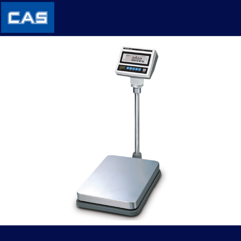 CAS 카스 방수형 짐판저울 DB2-150RB(LCD), 150kg, 50g단위, 충전식, 인디케이터 각도 조절 376,000원