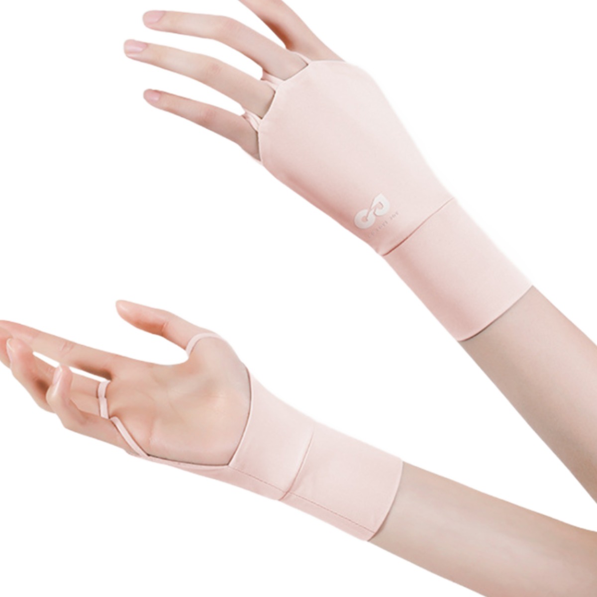 1+1 골프천사 [양손착용] 자외선차단 골프 손등토시 골프손등장갑 남여공용 쿨링소재, 양손핑크 1+1, 1개 18,910원