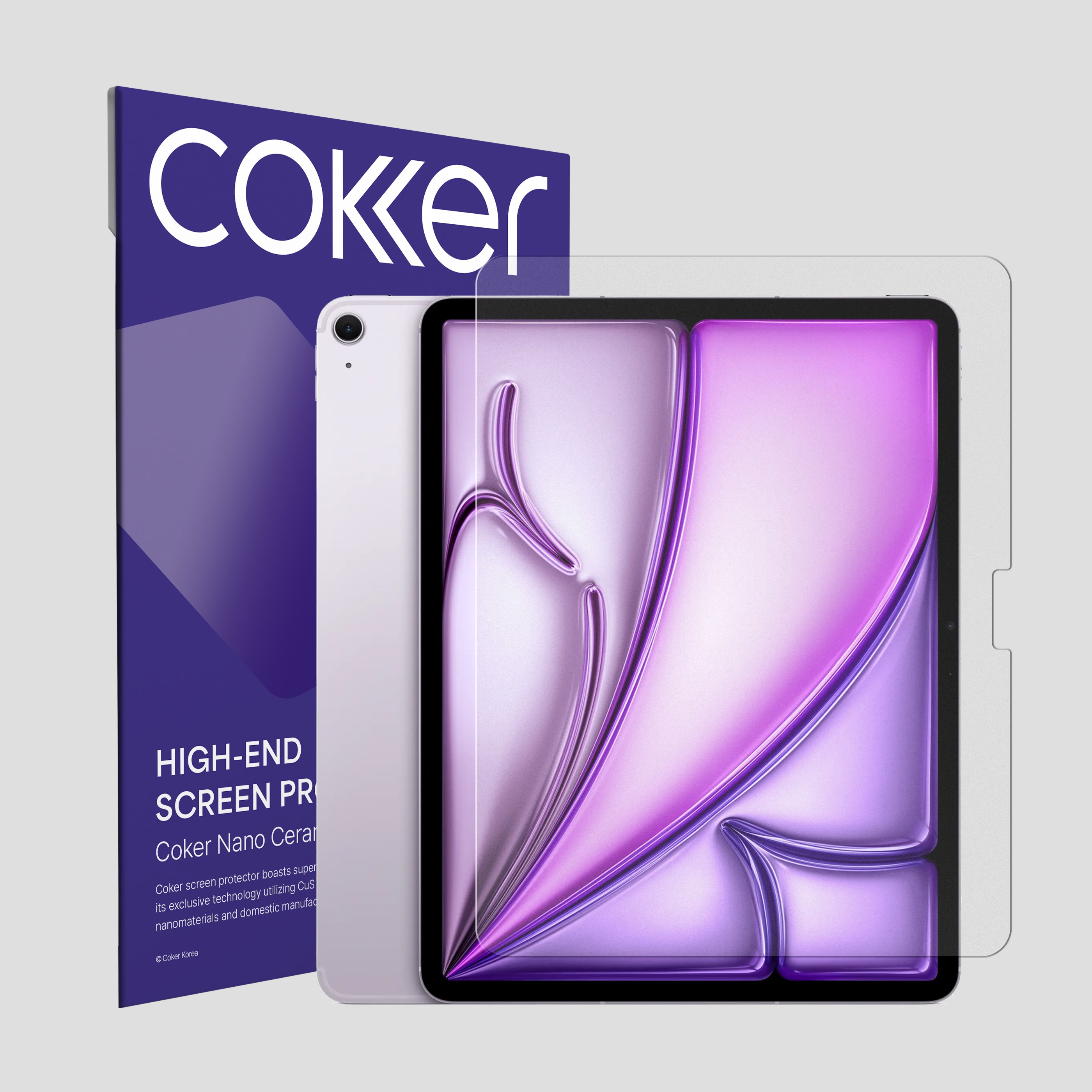 코커 아이패드 에어 11 13 M3  종이질감 블루라이트차단 저반사 지문방지 항균 액정보호필름 17,860원