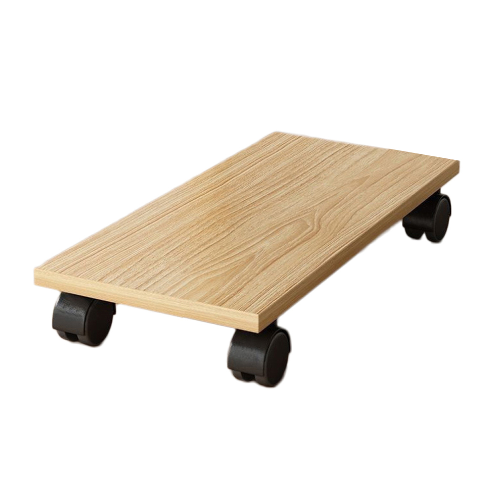 HARUNE 컴퓨터 본체받침대 우드 거치대 데스크탑 다용도 이동식 화분받침 (중형사이즈) 5,490원