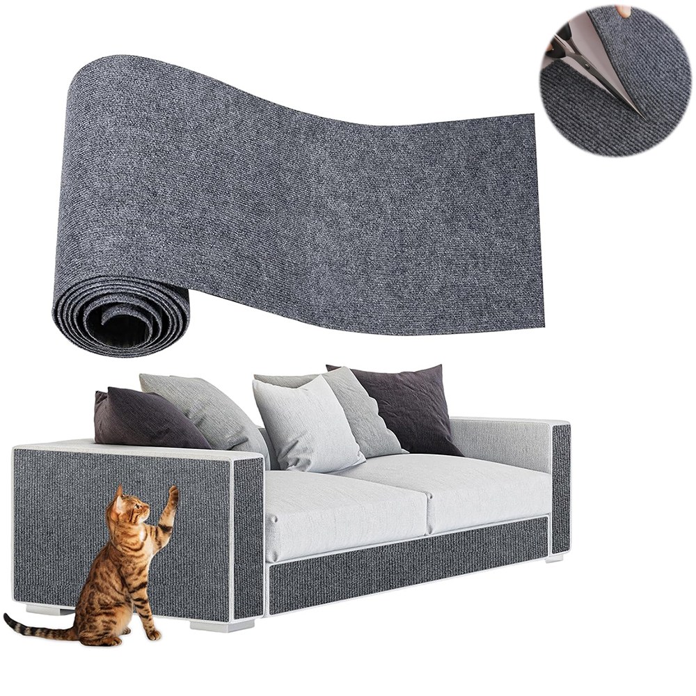 고양이스크래쳐매트 붙일 수 있는 고양이스크래쳐 커팅 가능한 고양이스크래쳐리필 보호 벽 소파 6,500원