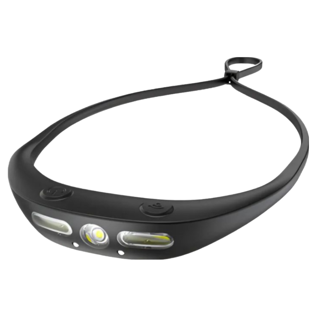 멀티멀타 LED 고무 밴드 경량 센서 헤드랜턴 kxk808, 1개, 블랙 13,500원