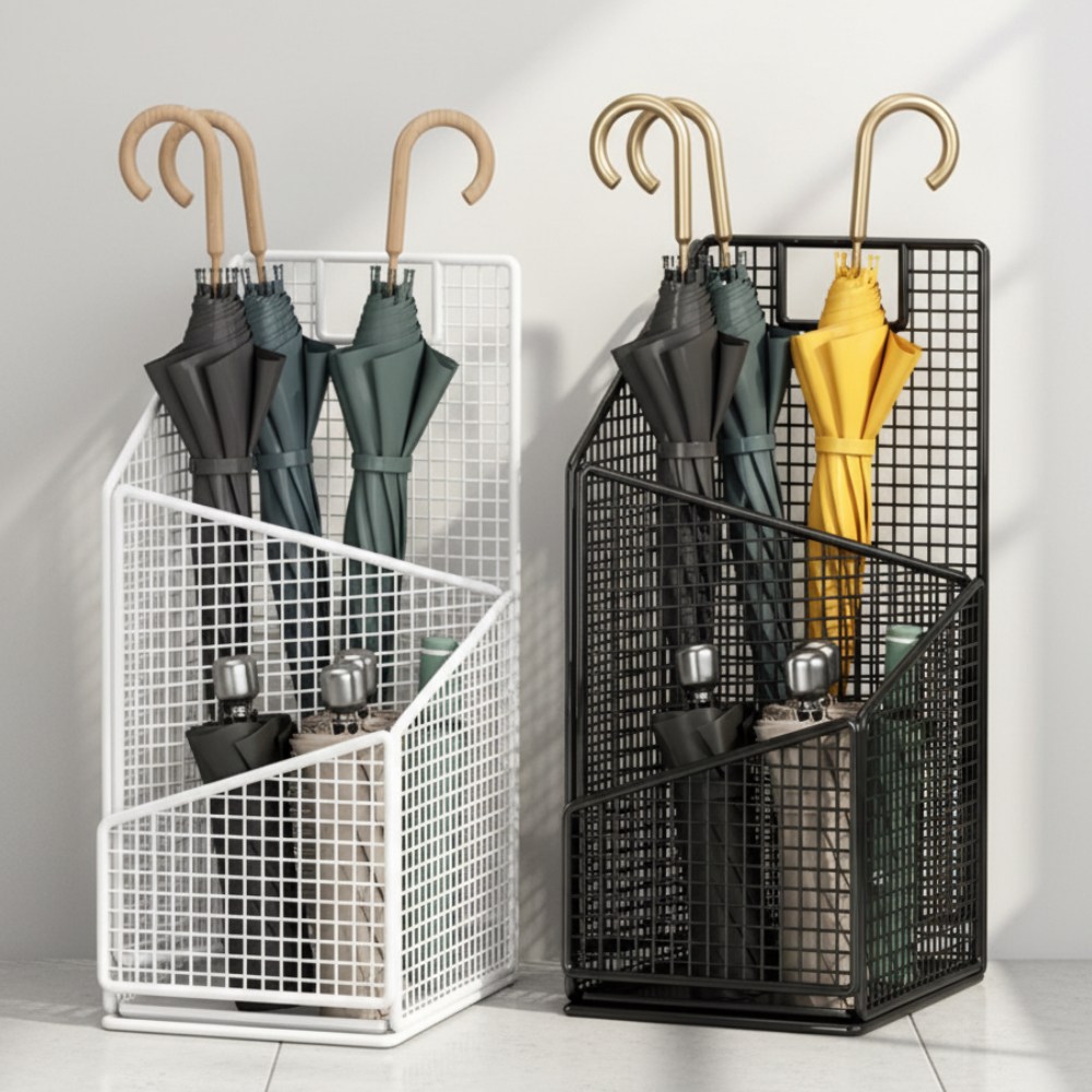 히키스 메탈 스탠드 카페 소형샵 대용량 우산꽂이 R01 34,200원