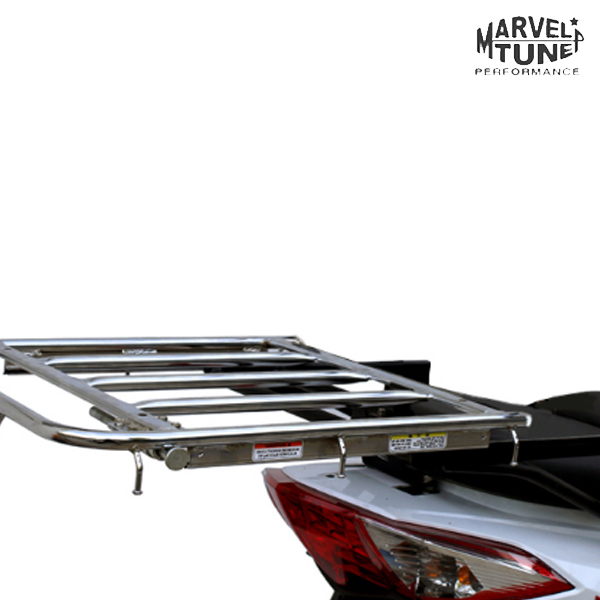 ab JIC 바이크 오토바이 SYM 조이맥스125 300 탑박스브라켓 슬라이드캐리어 리어캐리어, 단일색상 108,000원