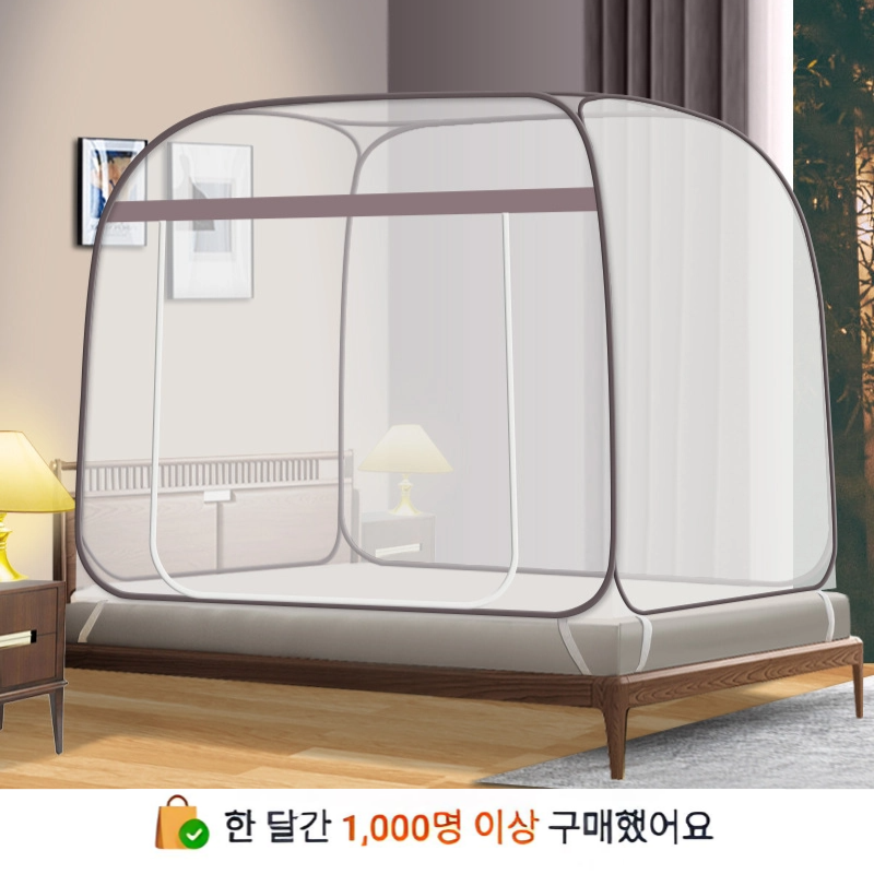 SINEET 침대 원터치 모기장 텐트 사각 접이식 그물망 싱글침대/더블침대 32,800원