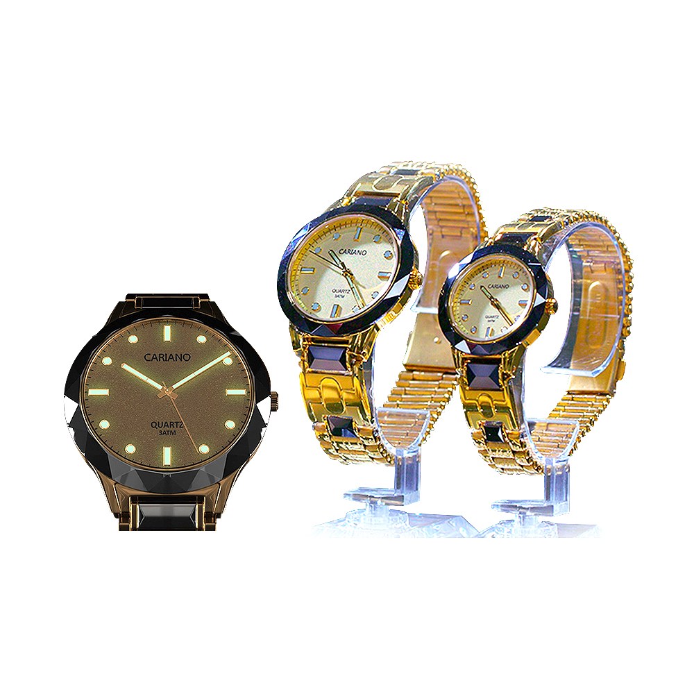 카리아노 세라믹 야광시계 커플 금도금 금장시계 99,800원