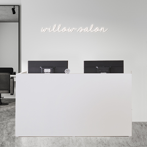 윌로우 에디 카운터 인포메이션 매장 안내데스크 1600 방문설치 200,000원