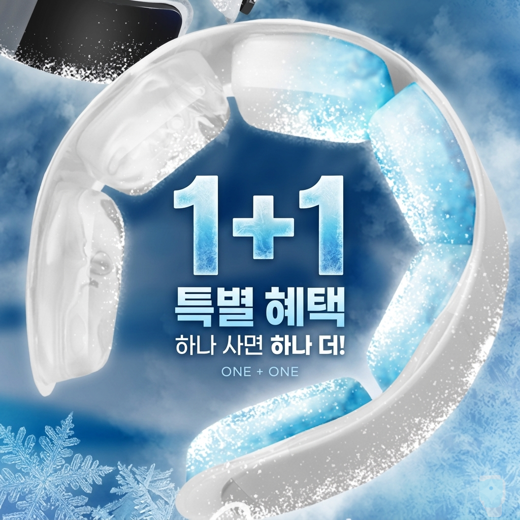 이오자차 1+1 목아이스팩쿨링넥 넥쿨링튜브 아이스넥쿨러 아이스넥밴드 넥쿨러, 1세트, 화이트 38,000원