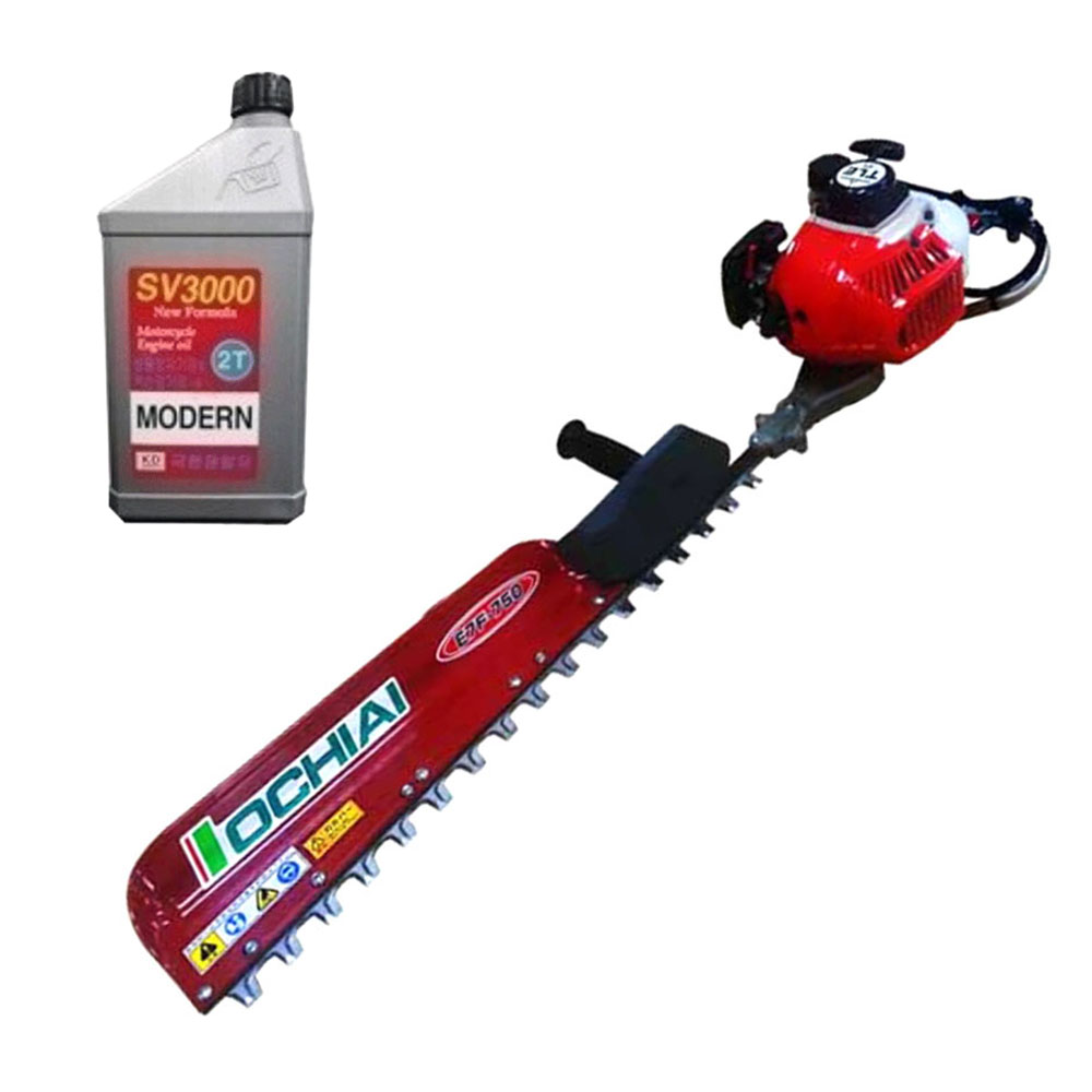 오치아이 외날 울타리 전정기 HTS750 일본 미쓰비시 엔진 TLE24 엔진오일 포함, 1개 584,000원