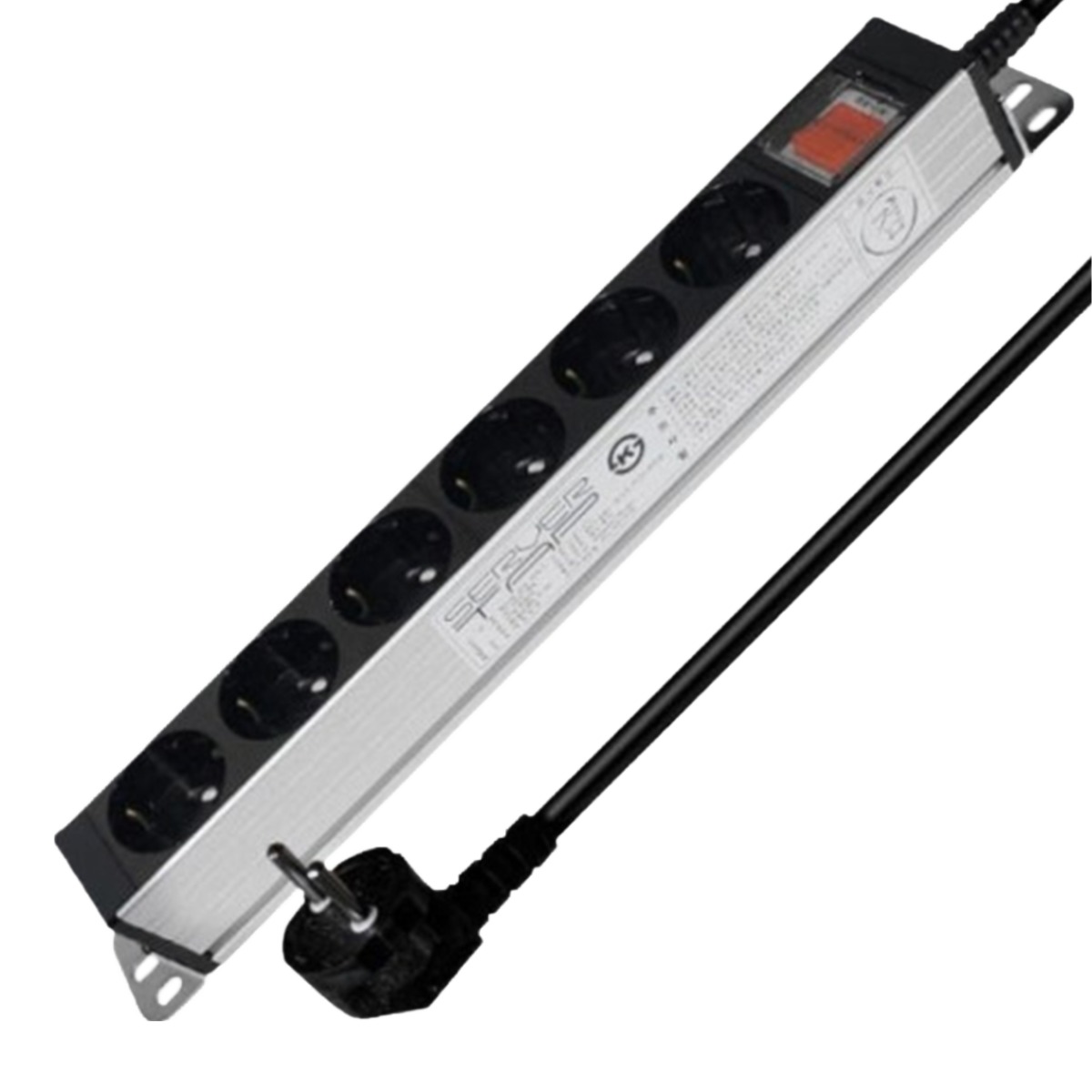 현대일렉트릭 2800W 16A 알루미늄 멀티탭 서버탭 사무용 가정용 고용량 멀티 콘센트 27,000원