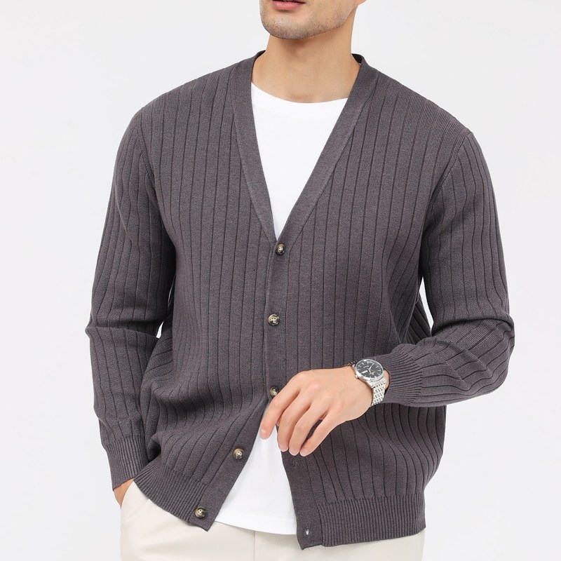 글리멜로 남성용  브이넥 스웨터 골지 니트 가디건 3컬러 39,800원