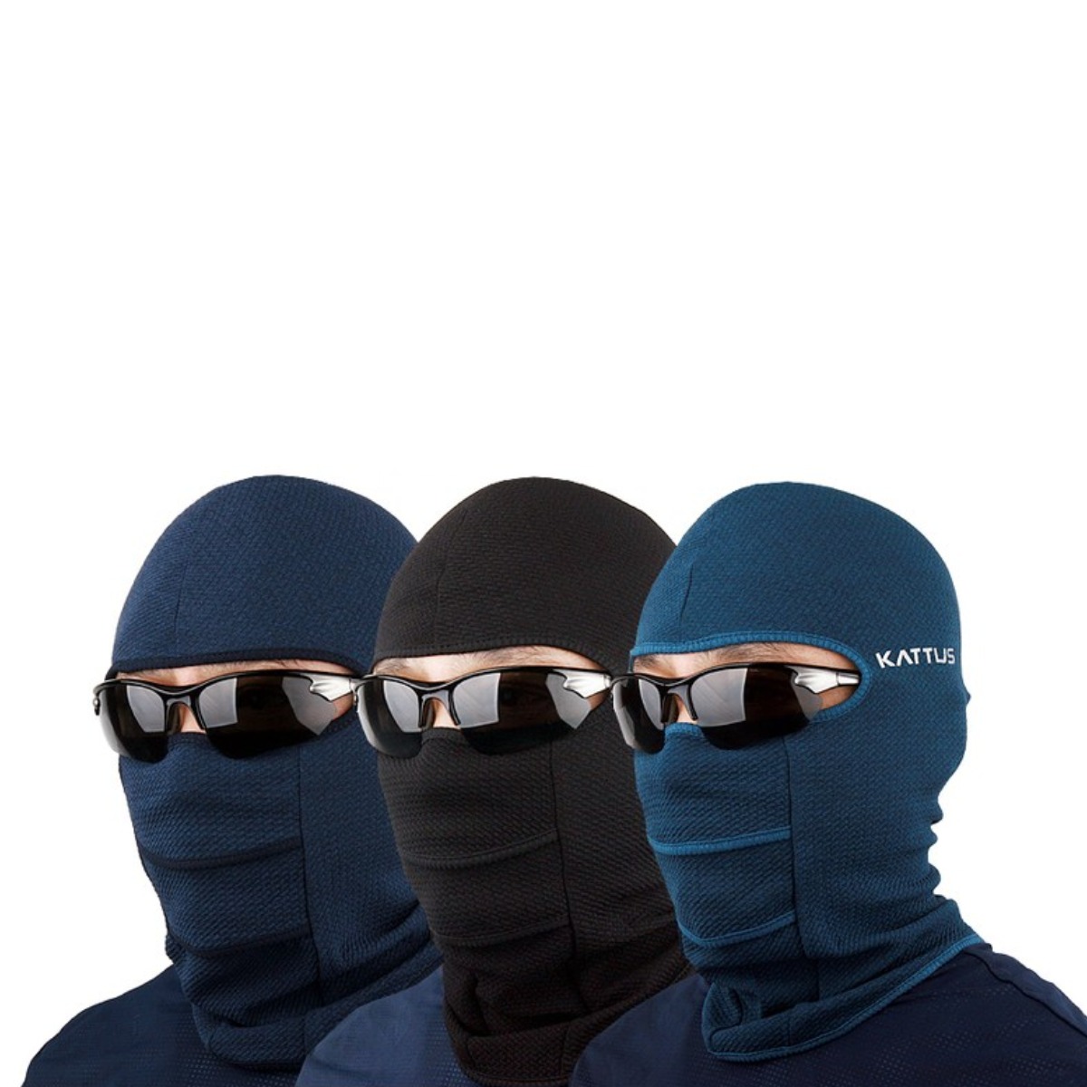 KATTUS 1+1세트구성 춘추용 3 RUNG HEAT FACE BARACLAVA 3단 히트페이스 바라클라바 복면 고급기능성원단사용 KATTUS정품 KC인증, 1개, 네이비 1+1 20,000원