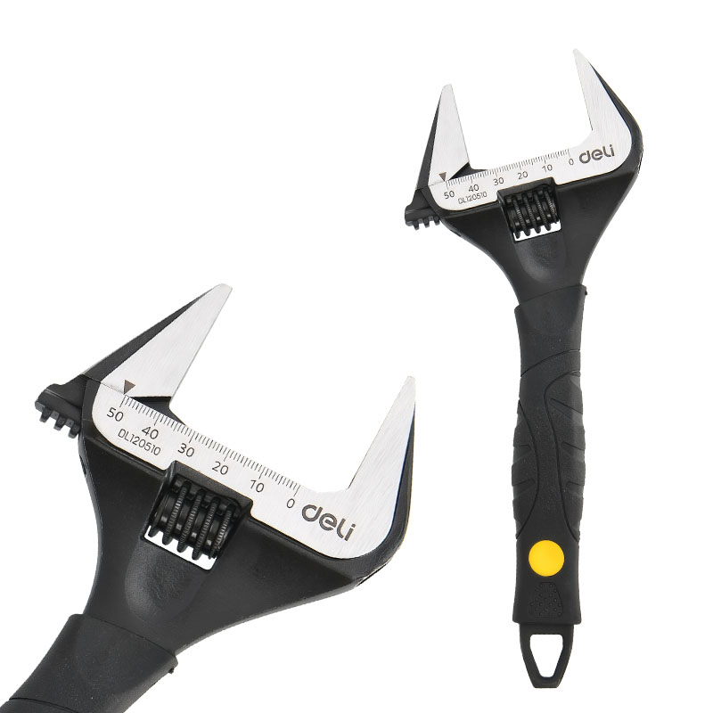 델리툴즈 블랙 광폭 몽키스패너 와이드 몽끼 멍키 스패너 250mm 22,800원